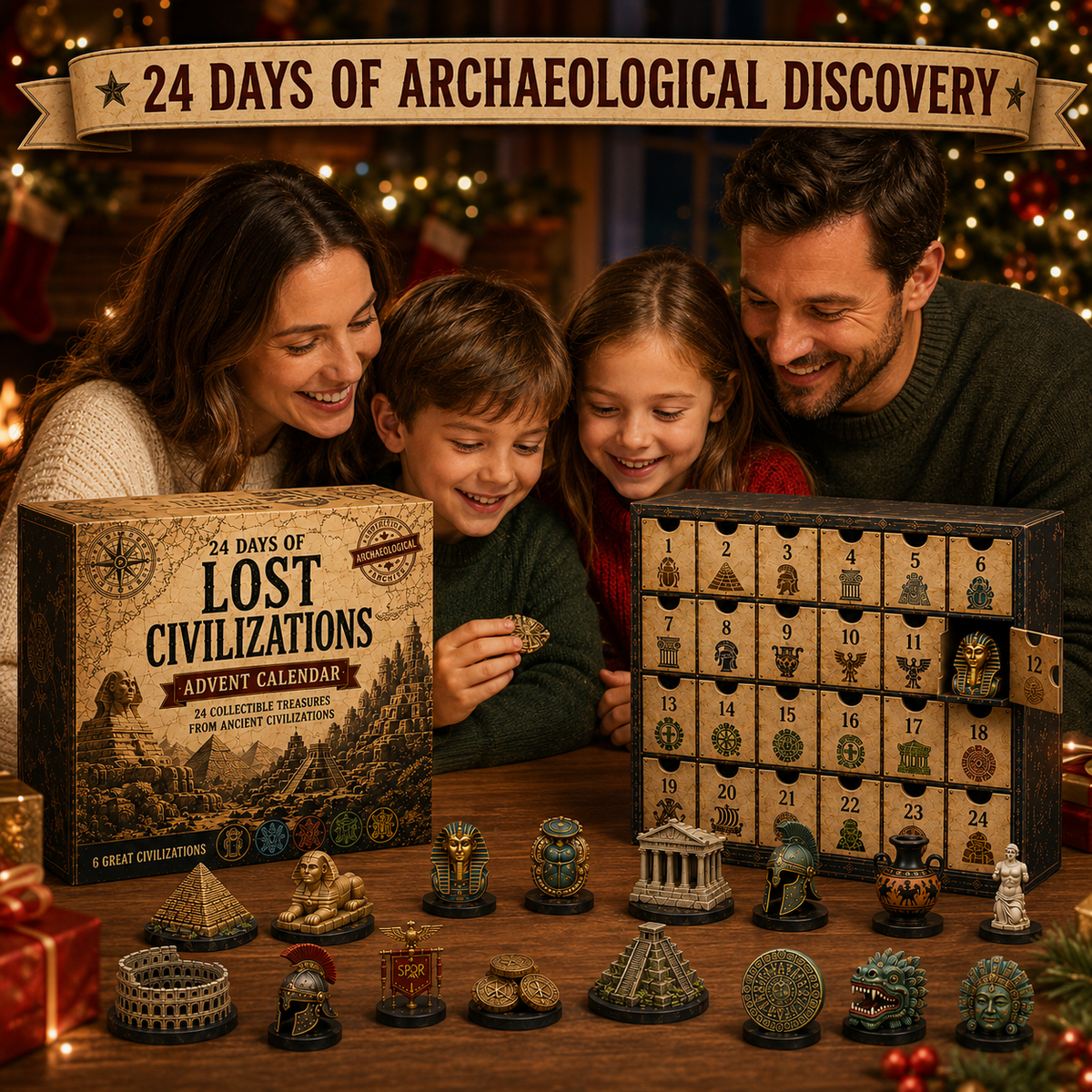 Archäologie Adventskalender Antike Kulturen 2026