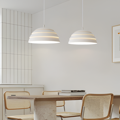 Lunava | Lampada a sospensione minimalista con paralume a cupola