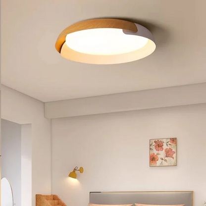 Vynor Lysa | Lampada da soffitto in legno per camera da letto