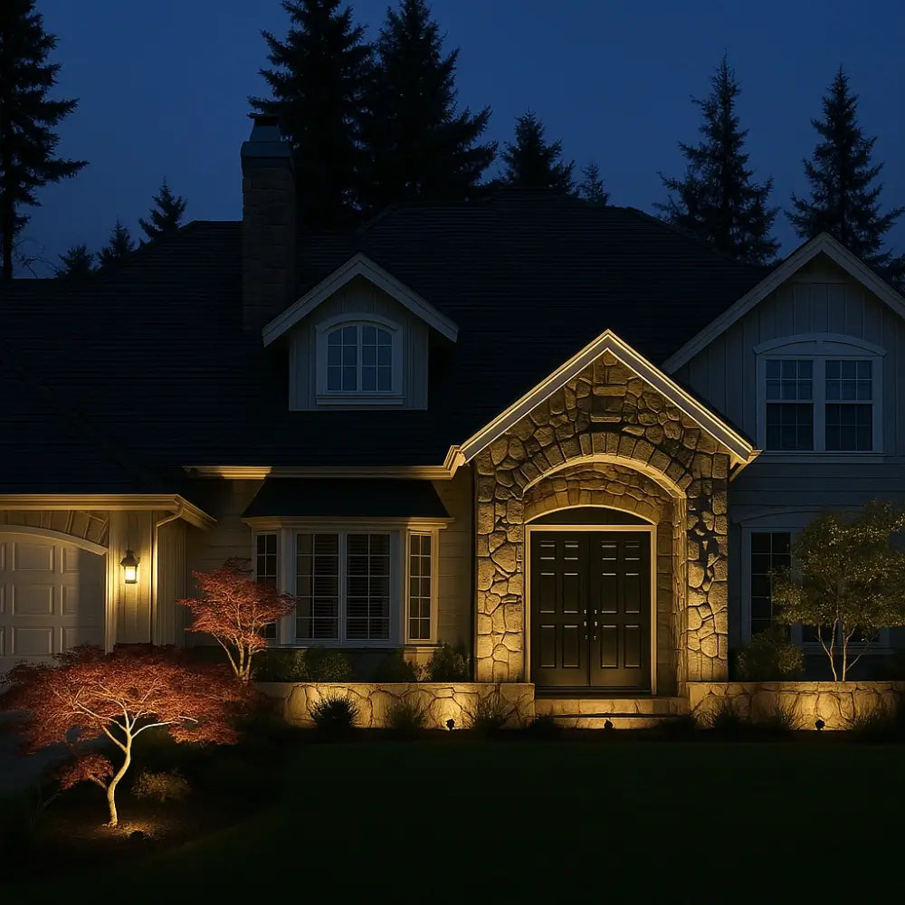 Solarbetriebenes Garten-Spotlight
