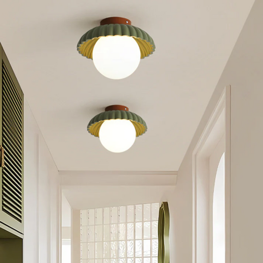 Jiora | Lampada da soffitto in stile industriale in ferro massiccio