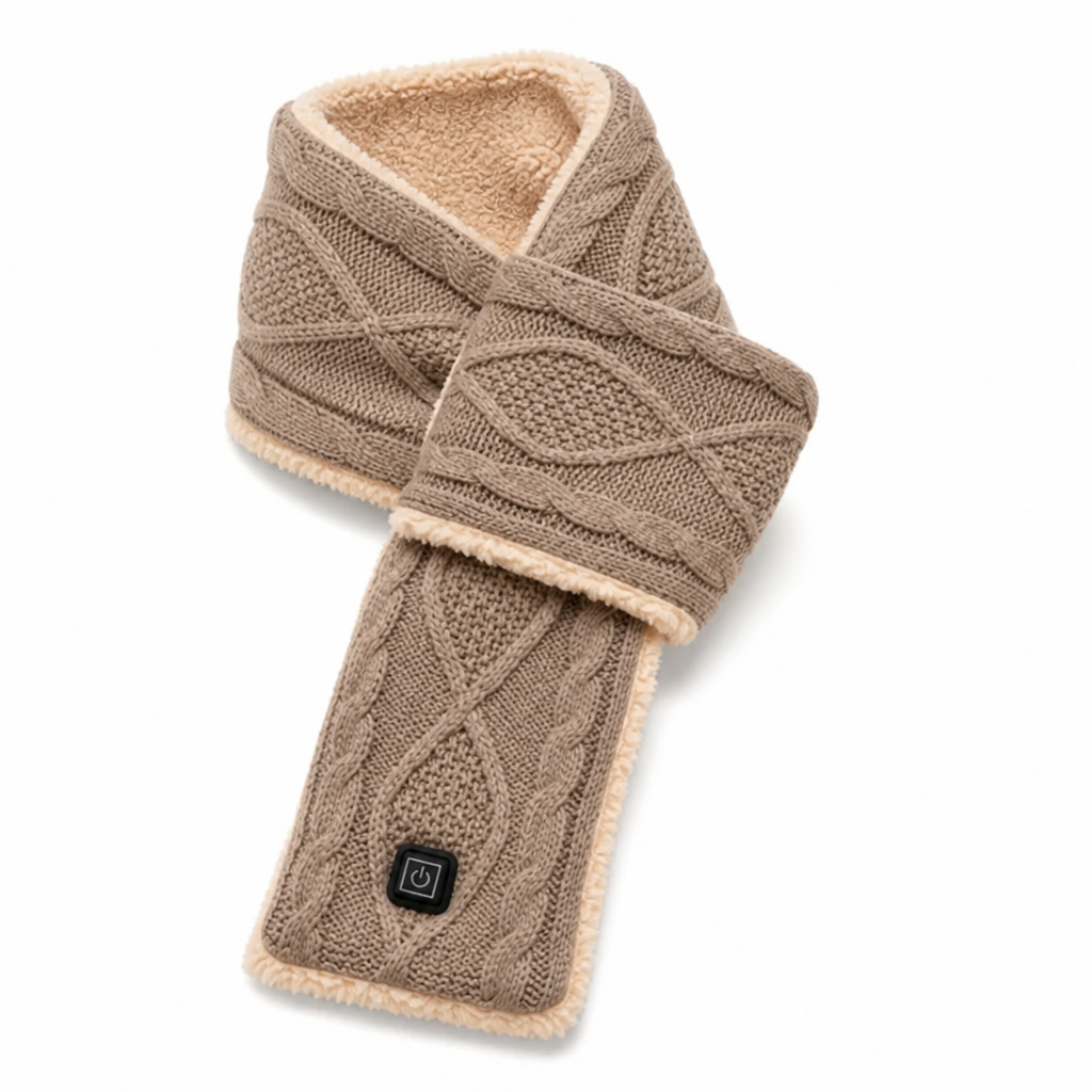 Nackira | Scaldacollo riscaldabile con 3 livelli di calore e USB-C