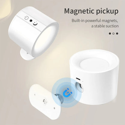 Magnelo | Magnetische Wandleuchte innen mit Akku, Fernbedienung und 3 Lichtfarben
