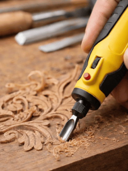 Carvelo | Cordless Engraving Pen up to 12,000 RPM with USB-C and Attachments
