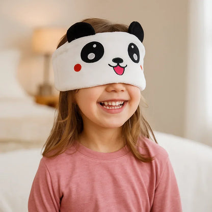 Dormino | Antifaz para dormir infantil con auriculares Bluetooth y animales