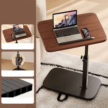 Tablira | Laptoptisch mit Rollen | höhenverstellbar 45–80 cm, Platte 360° drehbar