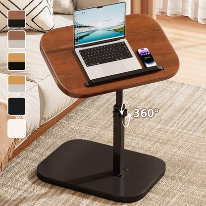 Tablira | Laptoptisch mit Rollen | höhenverstellbar 45–80 cm, Platte 360° drehbar