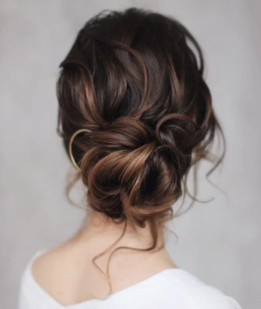 Chignora | Chignon da applicare con clip per uno chignon spettinato e voluminoso