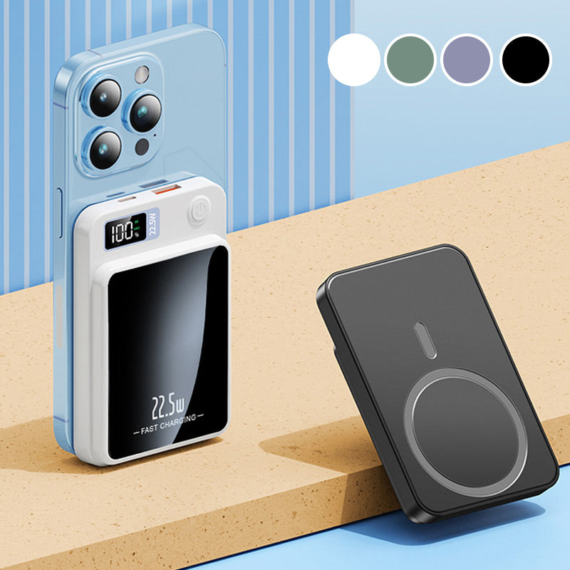 Voltiva | Power bank fino a 20.000 mAh con ricarica rapida da 22,5 W e pad di ricarica Qi