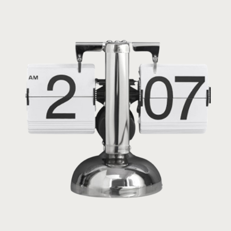 Fliporia Retro | Orologio flip meccanico in stile vintage