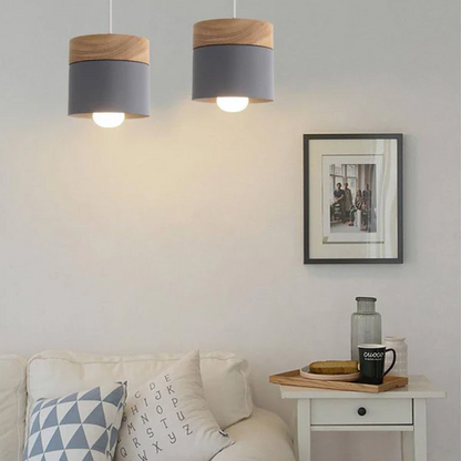 Robenya | Lampada a sospensione in legno dal design scandinavo