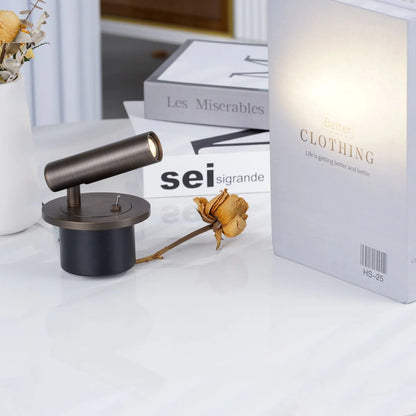 Lesmira | Wandleuchte innen mit schwenkbarem Leselicht, 3 W LED und Schalter