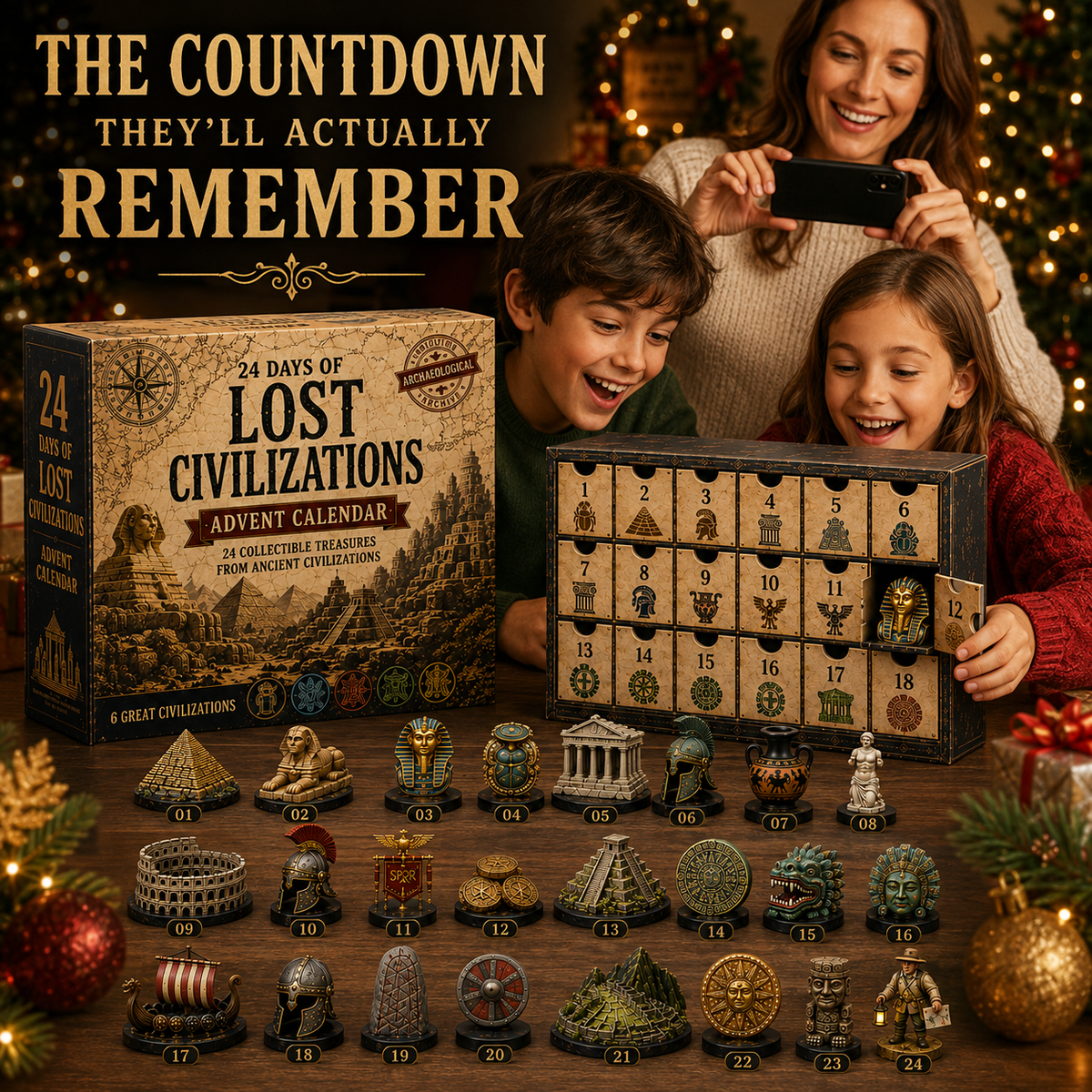 Archäologie Adventskalender Antike Kulturen 2026
