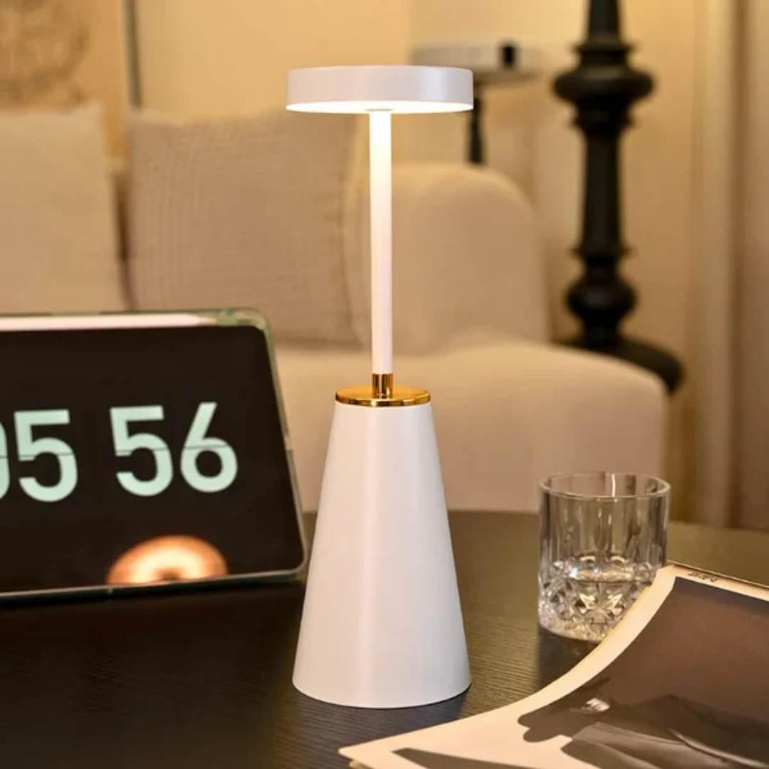 Gleon Lumo | Rechargeable wireless LED desk lamp with touch control