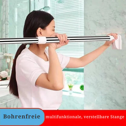 Klemvio | Teleskopstange ohne Bohren aus Edelstahl, rostfrei und werkzeugfrei