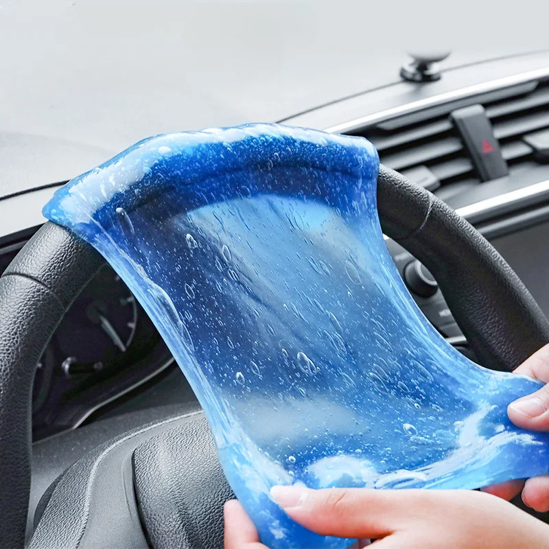 Gelvora | Gel limpiador para teclado, coche y rejillas de ventilación, 2 x 160 g