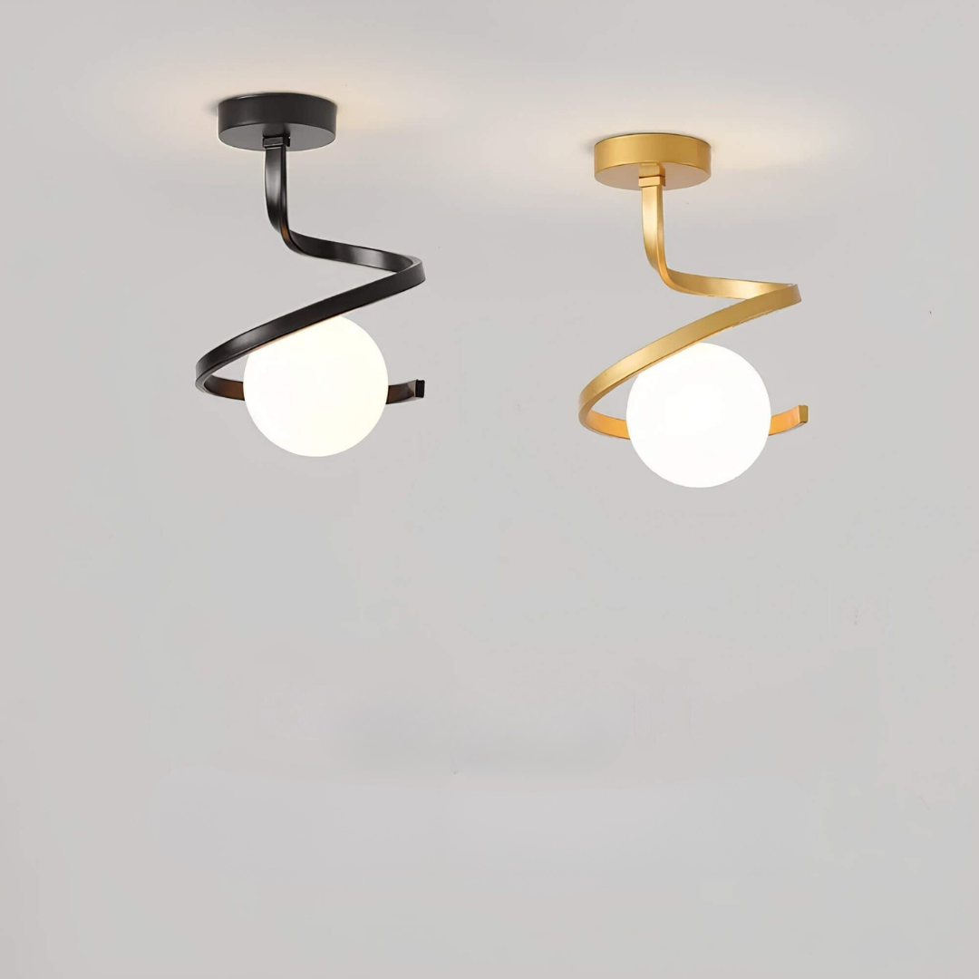 Lampada da soffitto LED Tavon | Design lussuoso | Luce calda | Alluminio e acrilico