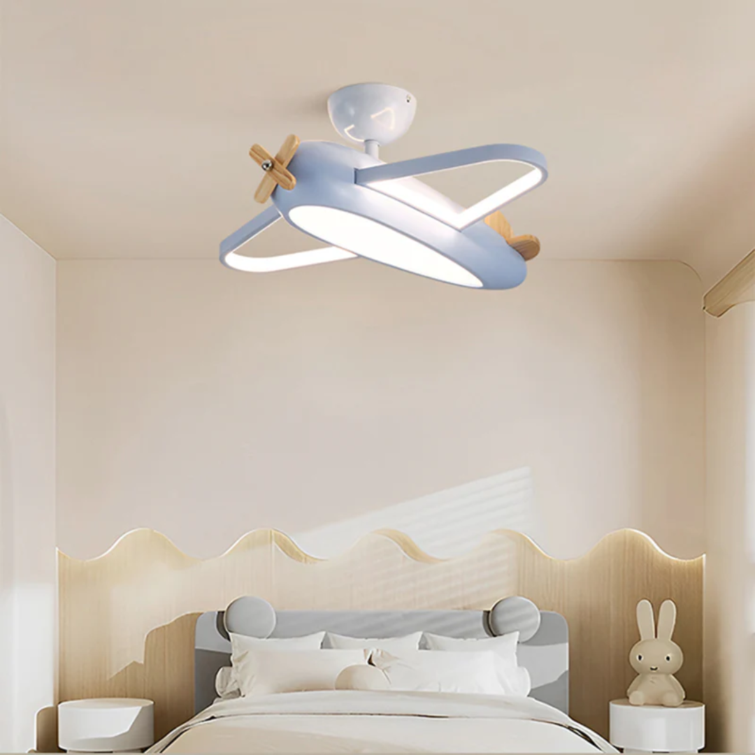 Celvo | Plafonnier LED de luxe au design ludique d'avion