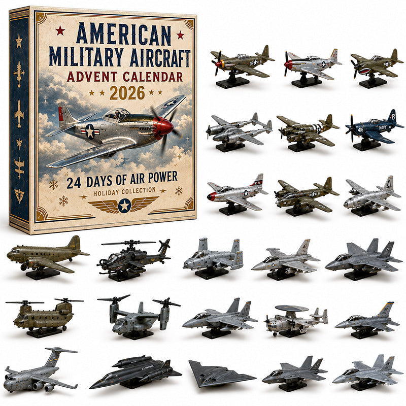 Militärflugzeug Adventskalender 2026