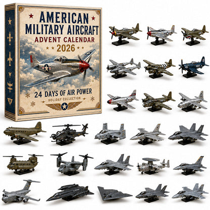 Militärflugzeug Adventskalender 2026