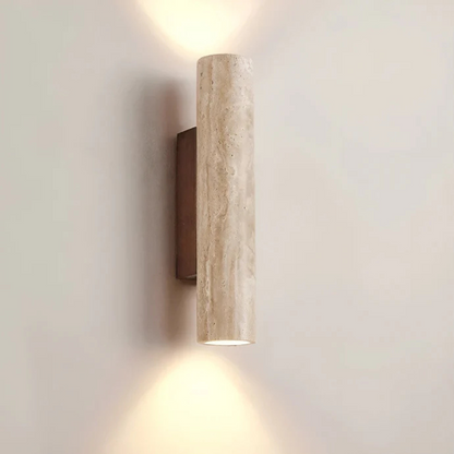 WabiMarble Calm | Lampada da parete LED Wabi-Sabi in marmo