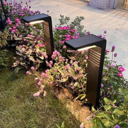 Orin Halo | Lampada LED solare da esterno con design ad anello per giardino e sentieri
