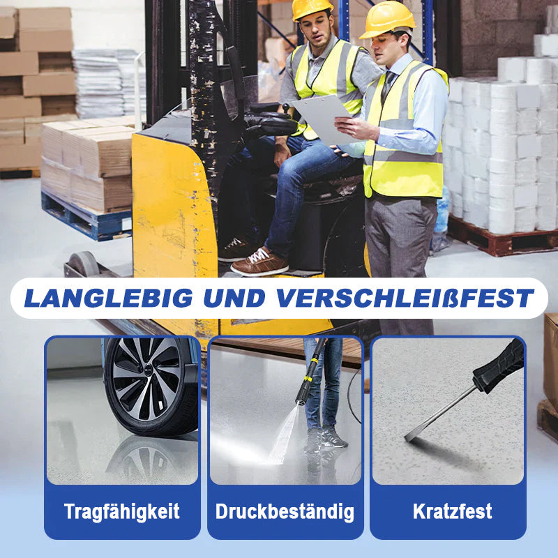 Epoxid Bodenbeschichtung Marmor-Effekt rutschfest wasserdicht