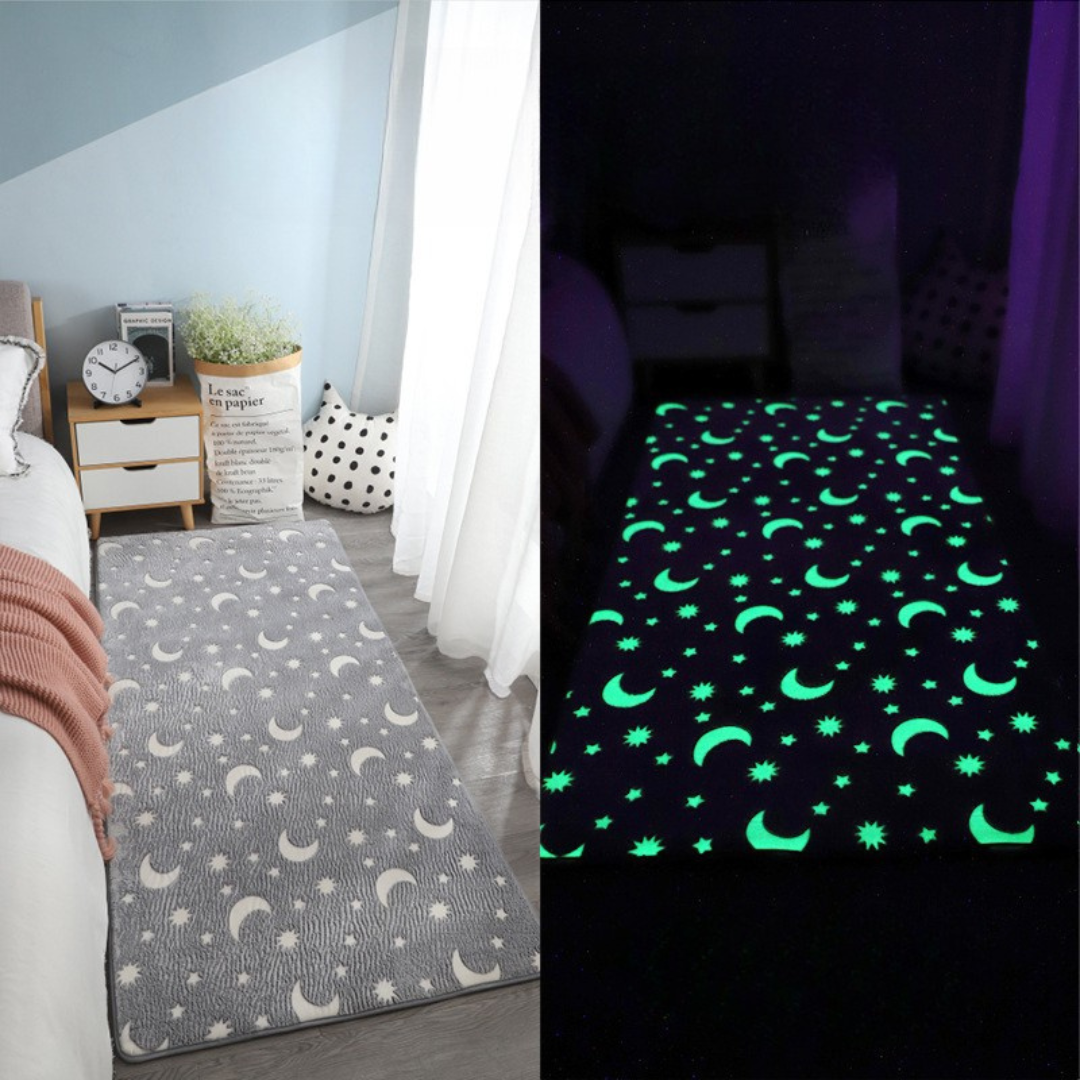 Nyra | Tappeto dal design morbido con effetto glow scintillante