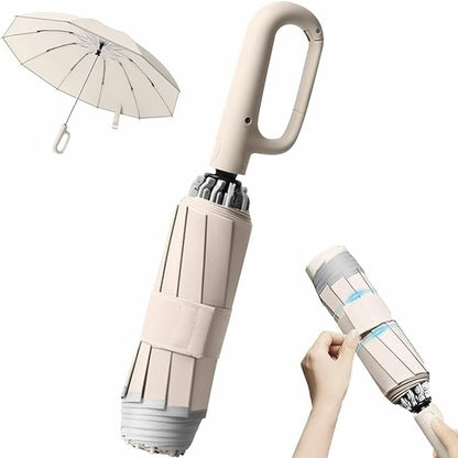 Regnora | Automatic Reverse Folding Umbrella with Reflective Strips