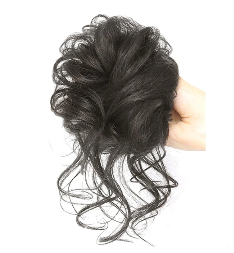 Chignora | Chignon da applicare con clip per uno chignon spettinato e voluminoso