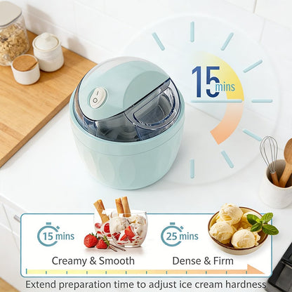 ChillCraft | Gelatiera 3 in 1 per gelato, sorbetto e yogurt, 500 ml