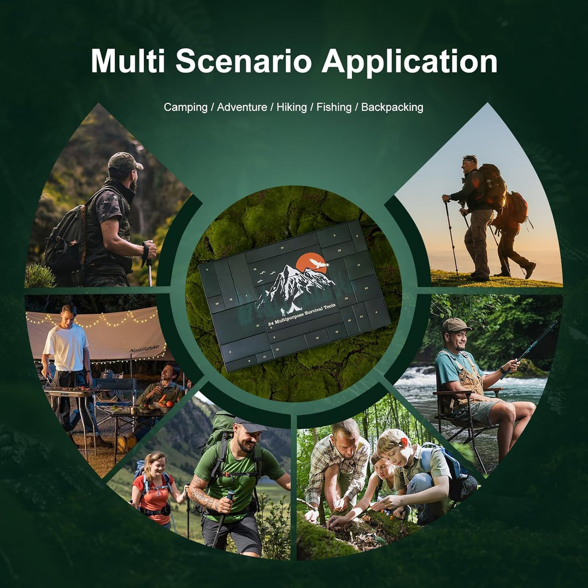 Wildaro | 2026 survival advent calendar with 24 outdoor gear items