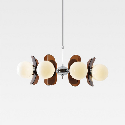 Ardane | Lampadario retrò Bauhaus in metallo
