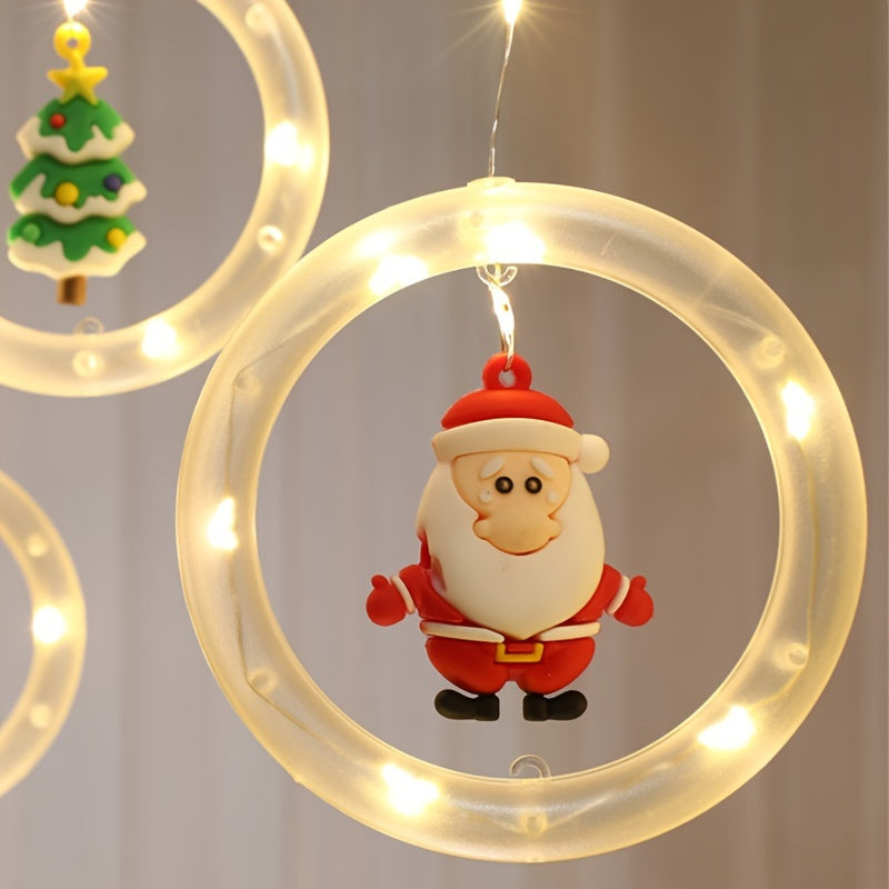 Merrilu | LED Weihnachtslichterkette mit Anhängern, optional Fernbedienung