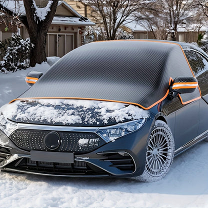 Glazora | Couverture de pare-brise d’hiver avec aimants, pliable pour voiture et SUV