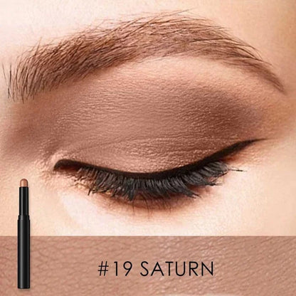 FlashLuxe | Lápiz de sombra de ojos y delineador 2 en 1, resistente al agua y a las manchas