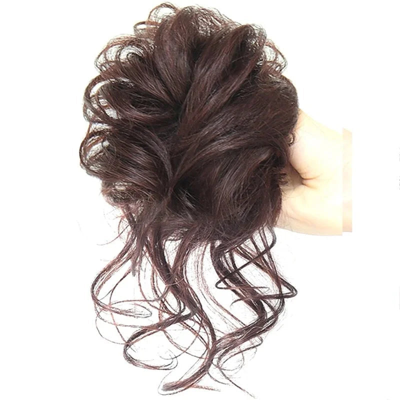 Chignora | Chignon da applicare con clip per uno chignon spettinato e voluminoso