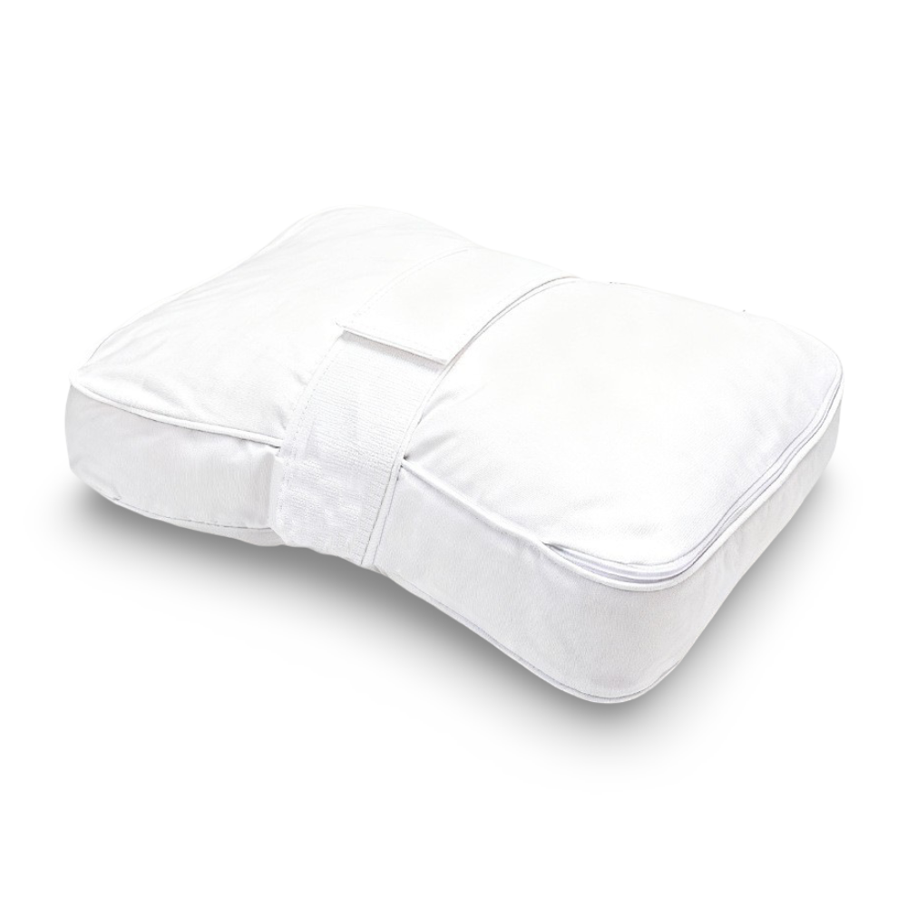 Somnaro | Almohada para las rodillas de espuma viscoelástica para quienes duermen de lado, con funda lavable