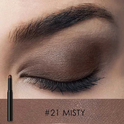 FlashLuxe | Lápiz de sombra de ojos y delineador 2 en 1, resistente al agua y a las manchas