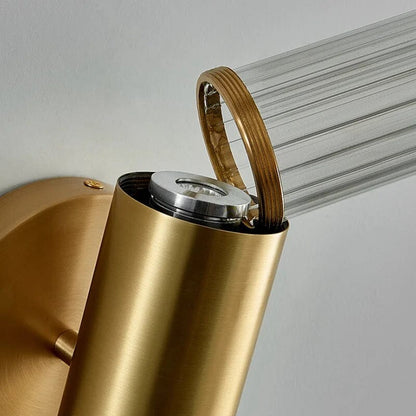 Lampada da parete moderna in vetro a bastoncino – Design LED elegante per soggiorno, camera da letto e corridoio