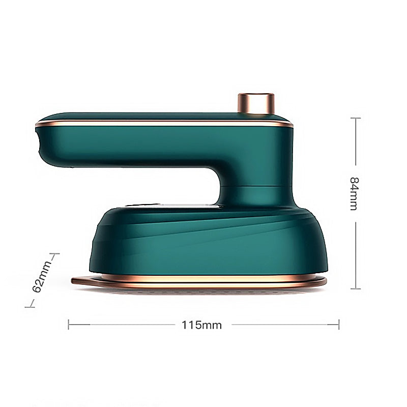 Dampira | Ferro da stiro a vapore portatile 2-in-1 con serbatoio da 50 ml e punta triangolare