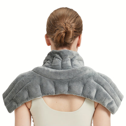 Teplina | Coussin chauffant pour micro-ondes, lesté, pour la nuque et les épaules