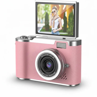 Fotivo | Digitalkamera 4K mit 48 MP, Klappdisplay und 8-fach Zoom