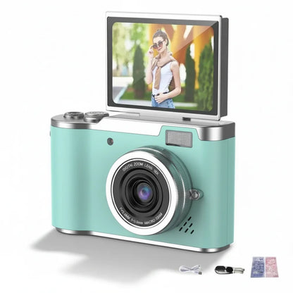 Fotivo | Digitalkamera 4K mit 48 MP, Klappdisplay und 8-fach Zoom