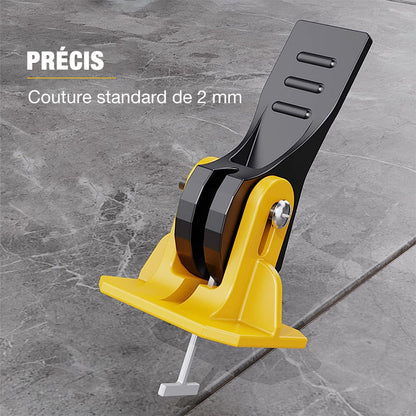 Plattivo | Sistema nivelador de azulejos con 50 clips para pared y suelo
