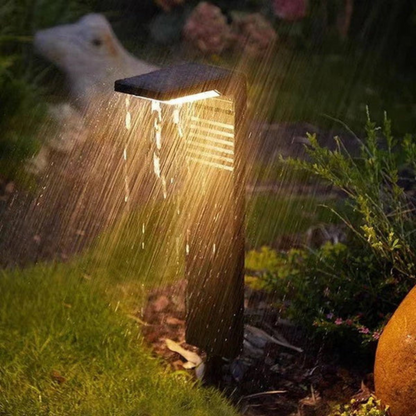 Orin Halo | Lampada LED solare da esterno con design ad anello per giardino e sentieri