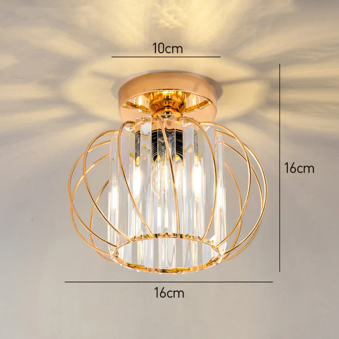 Panora Lux | Lampada da soffitto moderna in vetro con aspetto elegante