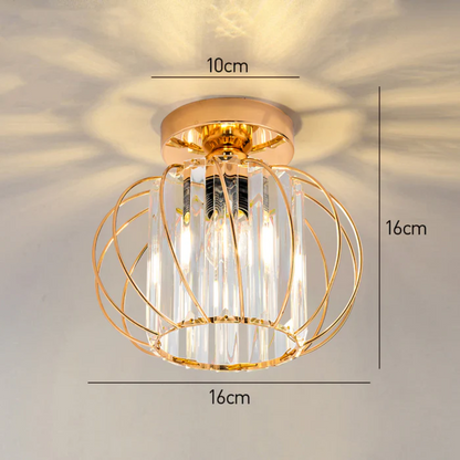 Panora Lux | Lampada da soffitto moderna in vetro con aspetto elegante