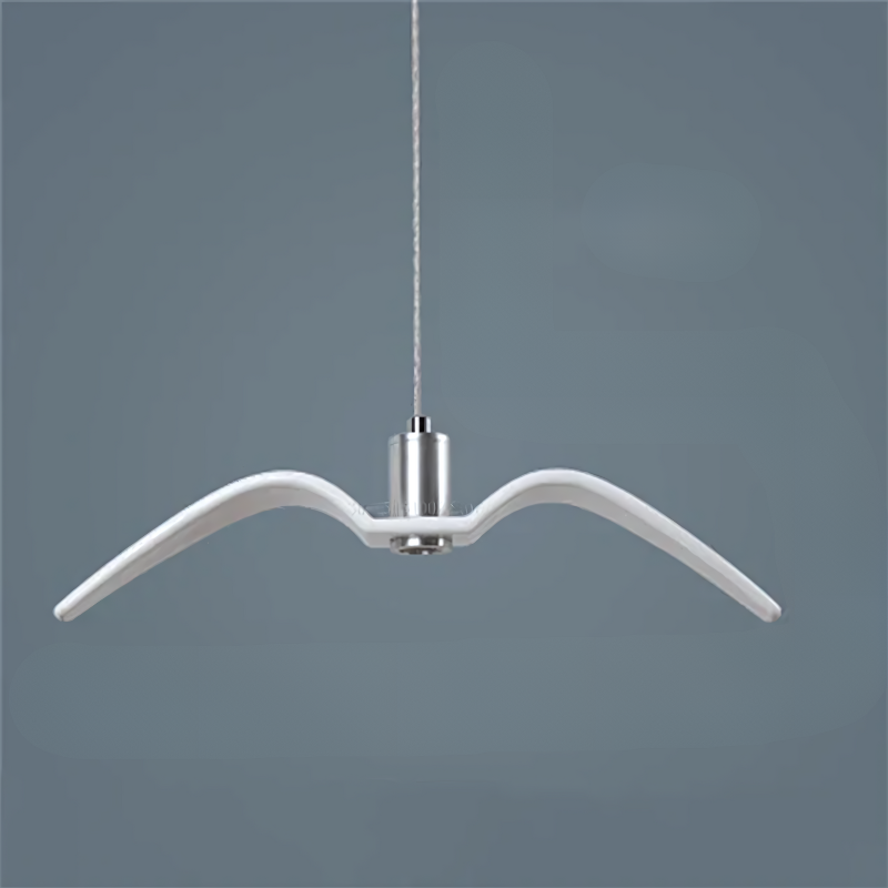Lorenae – Wing-Shaped Modern LED Pendant Light Made of Acrylic & Metal