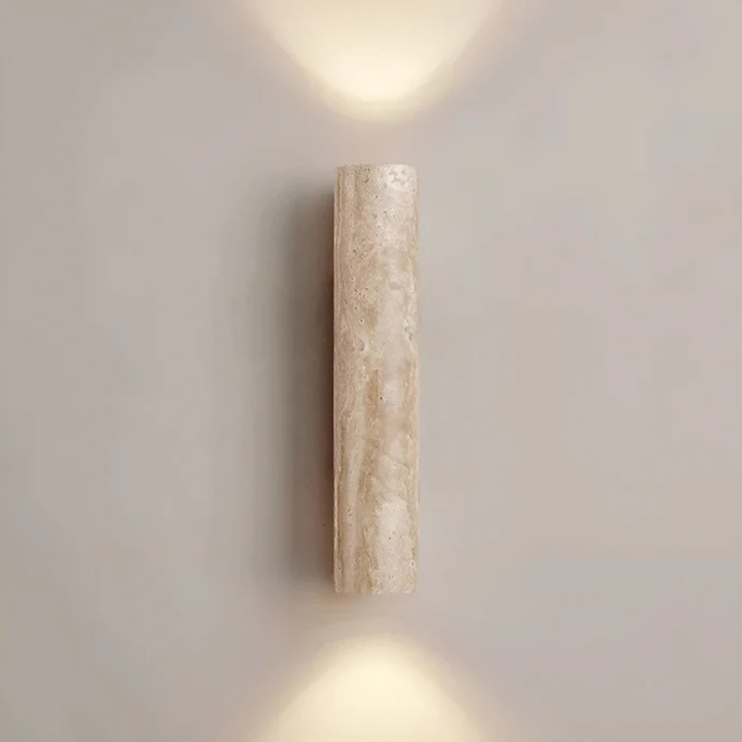 WabiMarble Calm | Lampada da parete LED Wabi-Sabi in marmo